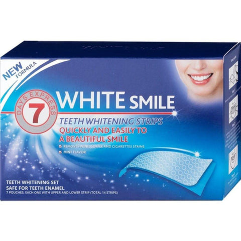 White Smile Teeth Whitening Strips-Ταινίες Λεύκανσης Δοντιών