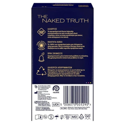 Durex Intensity Premium Latex Free Extra Lube