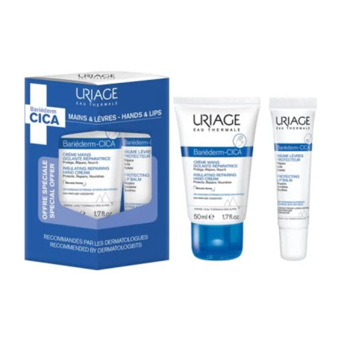 Uriage Bariederm Cica Hand Cream & Lip Balm Promo