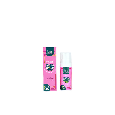 Aloe Colors Into The Sun Face Sunscreen SPF30 Tinted 50ml