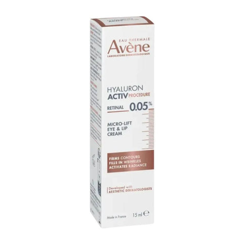 Avene Hyaluron Activ Procedure Micro Lift Κρέμα Ματιών & Χειλιών