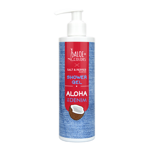 Aloe Colors Aloha In Denim Shower Gel