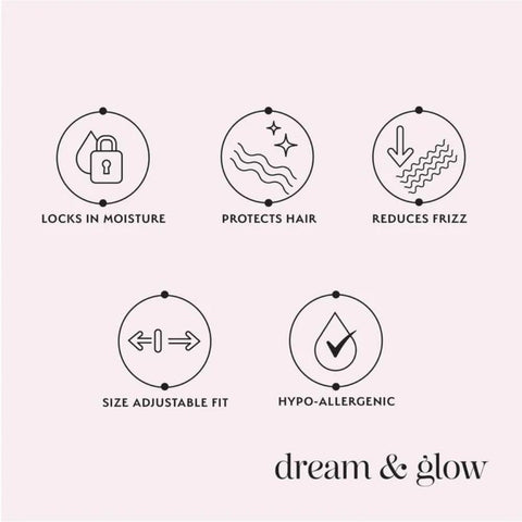 Silver Cloud Satin Hair Wrap