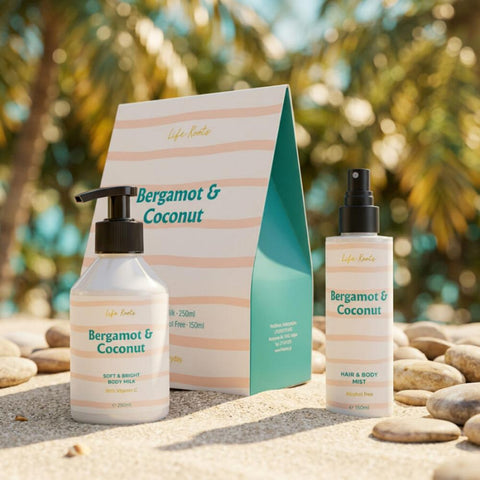 Life Roots Gift Set Bergamot & Coconut