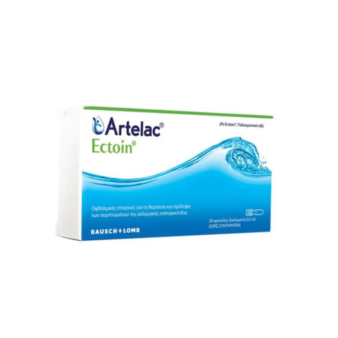 Bausch + Lomb Artelac Ectoin Eye Drops-Τεχνητά Δάκρυα