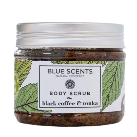 Blue Scents Black Coffee and Tonka Body Scrub