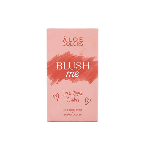 Aloe Colors Blush Me Lip & Cheek Combo-NEW