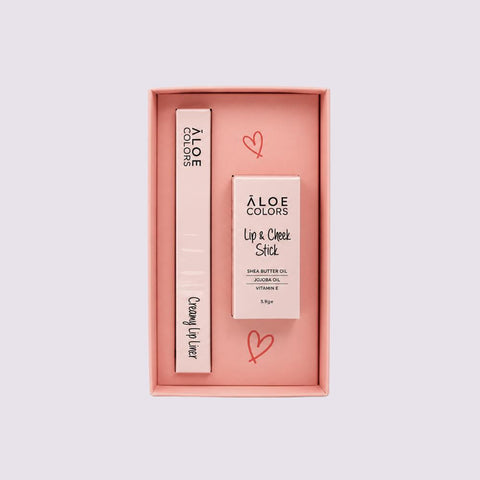Aloe Colors Blush Me Lip & Cheek Combo-NEW