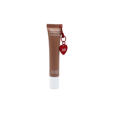 Aloe Colors Peptide Lip Balm με UV Φίλτρα – Chocolate Mousse