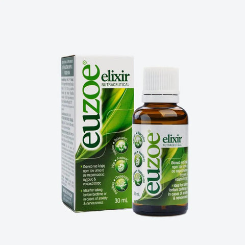 Uni-Pharma EuZoe Elixir Valerian, Hops & Passiflora