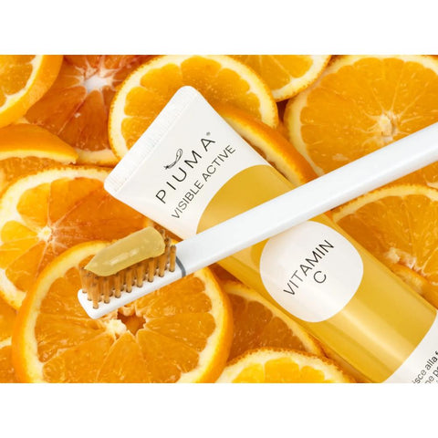 Piuma Visible Active Vitamin C Toothpaste-Οδοντόκρεμα με βιταμίνη C