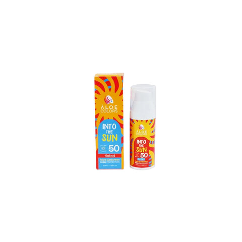 Aloe Colors Into the Sun Face Sunscreen SPF50 Tinted