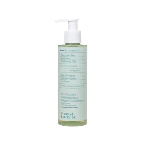 Korres Olympus Tea Purifying Cleansing Gel- Gel Καθαρισμού Ρύθμισης Λιπαροτητας- NEW