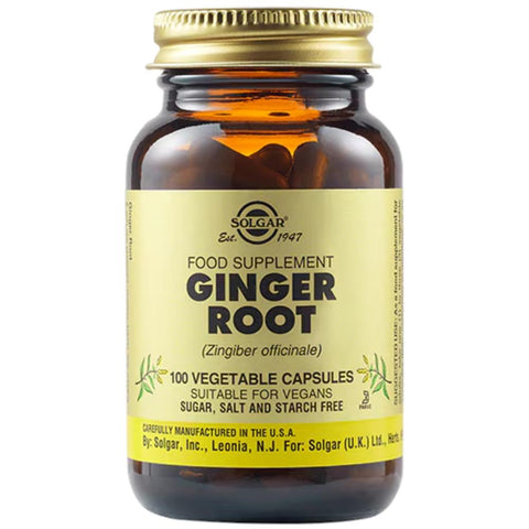 Solgar Ginger Root (Zingiber officinale)