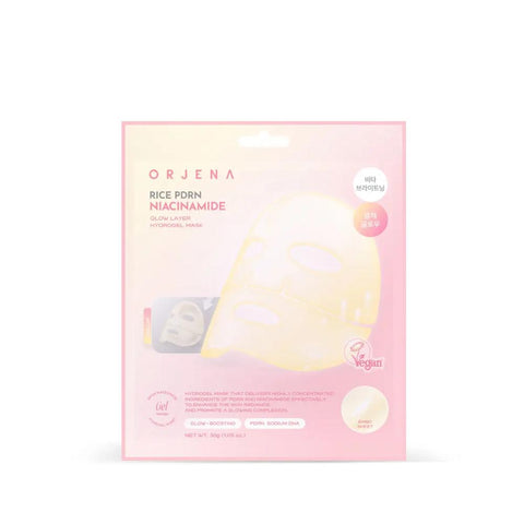 Orjena Rice PDRN Niacinamide Glow Layer Hydrogel Mask