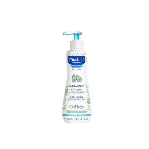 Mustela® Hydra Bébé® Body Lotion-Κρέμα Ενυδάτωσης Σώματος με Βιολογικό Αβοκάντο