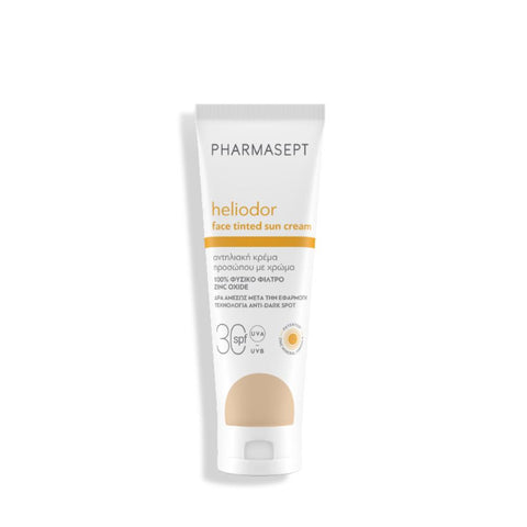 Pharmasept Heliodor Face Tinted Sun Cream SPF30 (με χρώμα)