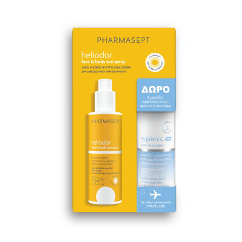 Pharmasept Heliodor Face & Body Spray Sun Cream SPF50-Promo
