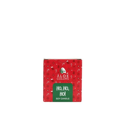 Aloe Colors Scented Soy Candle Ho Ho Ho