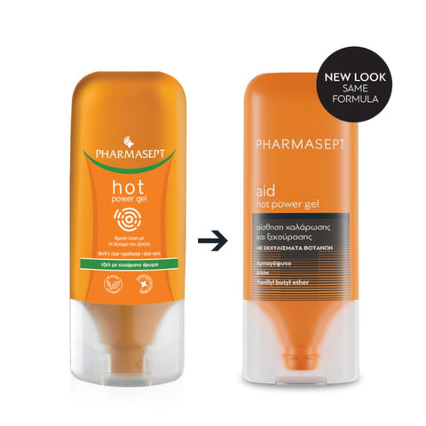 Pharmasept Hot Power Gel-Με Ευχάριστο Αρωμα
