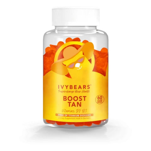 Ivy Bears Boost Tan Gummies