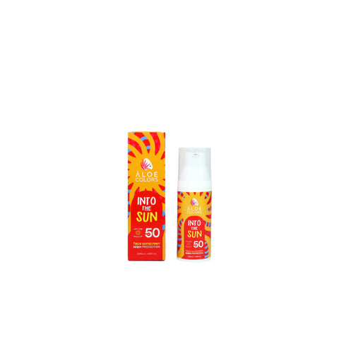 Aloe Colors Into The Sun Face Sunscreen spf50, 50ml