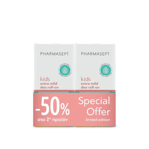 Pharmasept Kids Extra Mild Deo Roll-On Promo Pack