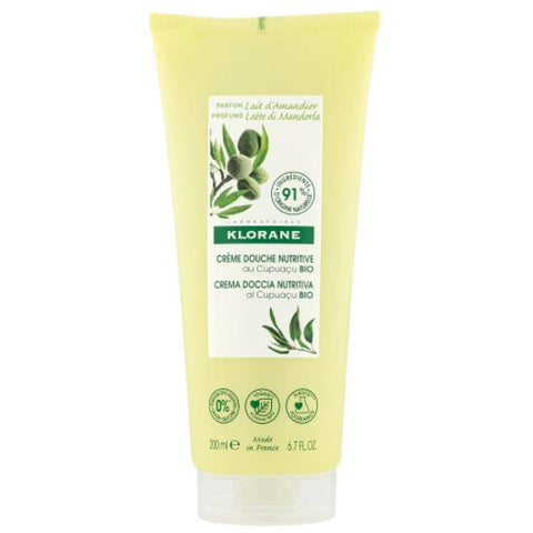 Klorane Cupuacu Nutrition Creme de Douche Lait D'Amandier