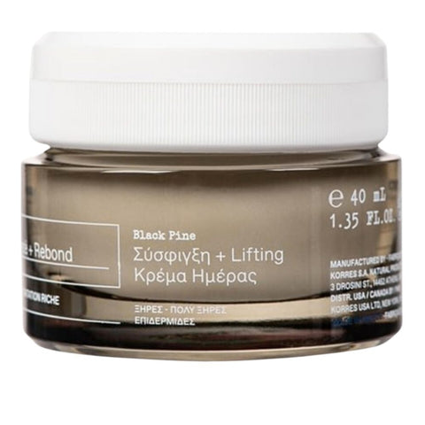 Korres Black Pine Bounce Firming Moisturizer Ξηρές/Πολύ Ξηρές Επιδερμίδες