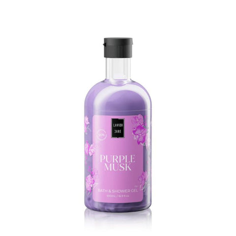 Lavish Care Bath & Shower Gel Purple Musk
