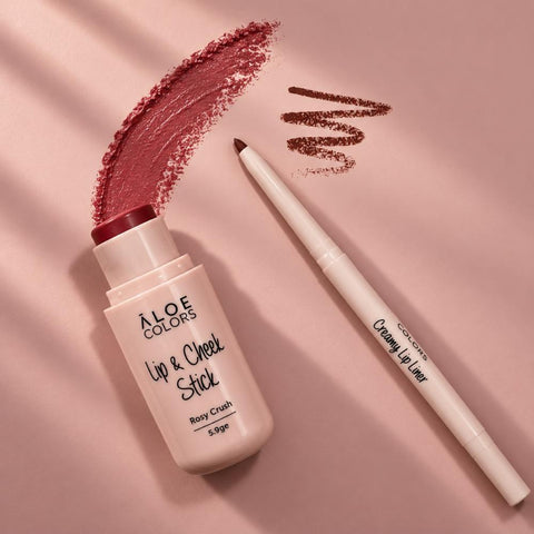 Aloe Colors Latte Me Lip & Cheek Combo-NEW