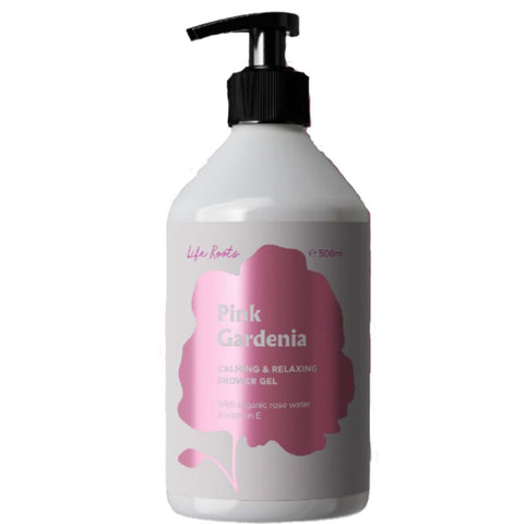 Life Roots Pink Gardenia Calming & Relaxing Shower Gel
