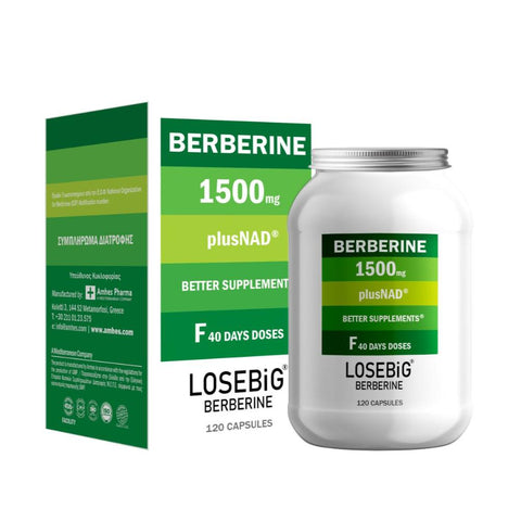 LOSEBiG Berberine 1500mg plusNAD