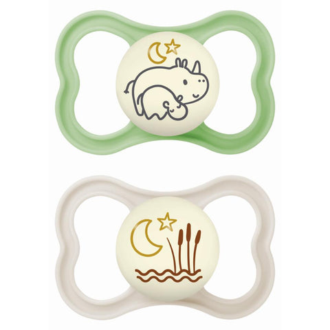 mam Air Night Πιπίλα Σιλικόνης 6-16m