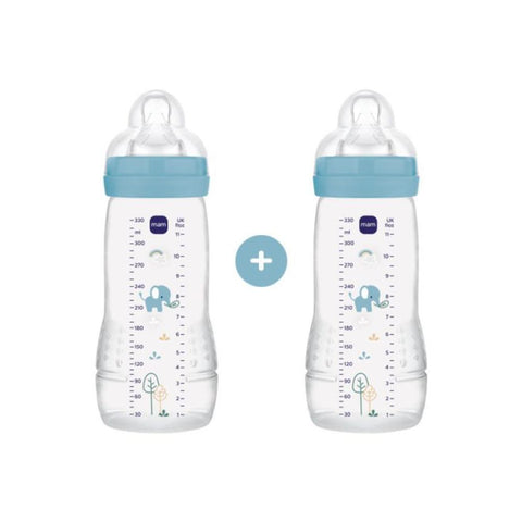 mam Easy Active™  Σετ 2 ΜπιμπερόBaby Bottle 4m+