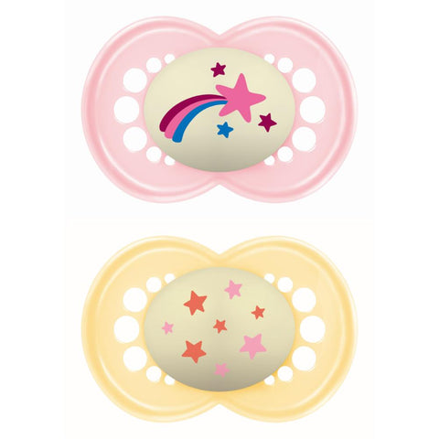 mam  Original Night Πιπίλα Σιλικόνης 16m+