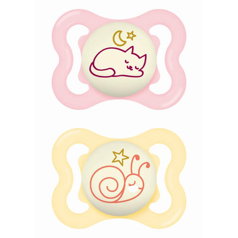 mam Supreme Night Πιπίλα Σιλικόνης 2-6m