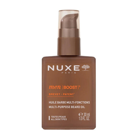Nuxe Men Boost Multi-Purpose Beard Oil-Λάδι Πολλαπλών Λειτουργιών για Γένια