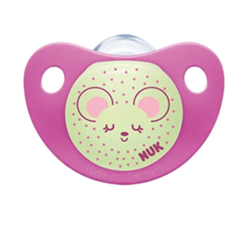 Nuk Trendline Night Pacifier 0-6m Pink