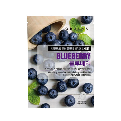 Orjena Natural Moisture Blueberry Mask Sheet