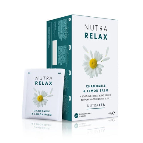 Nutra Relax Tea with Chamomile & Lemon Balm, 20 Φακελίσκοι