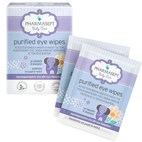 Pharmasept Baby Care Purified Eye Wipes