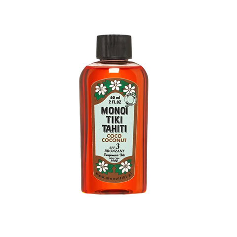 Monoi Tiki Tahiti Sun Tan Oil Coconut