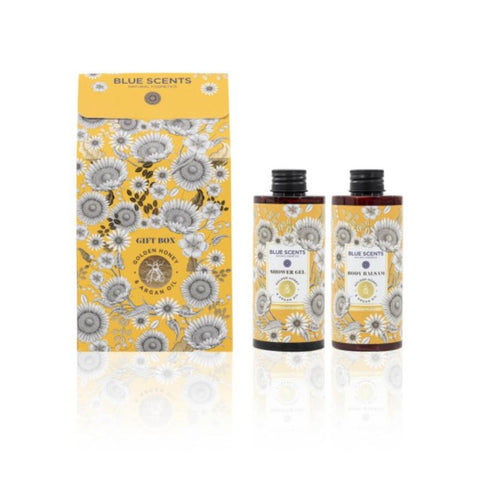 Blue Scents Golden Honey & Argan Oil Box
