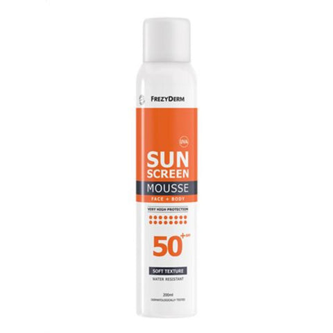 Frezyderm Sun Screen Mousse SPF50+ Face & Body