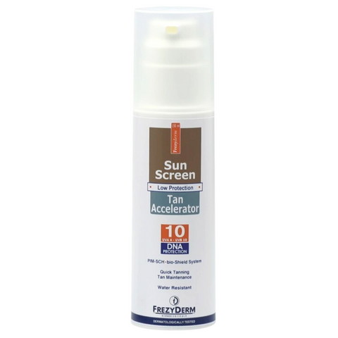 Frezyderm Sun Screen Tan Accelerator SPF10