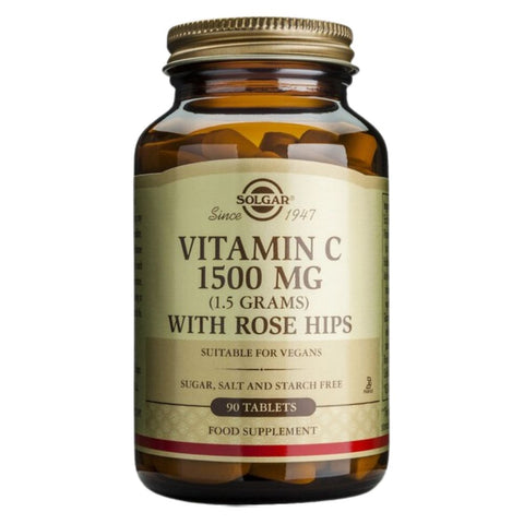 Solgar Vitamin C 1500mg with Rose Hips