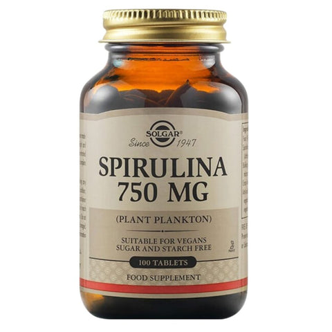 Solgar Spirulina 750mg Veg. Caps 80s