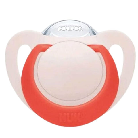 Star Orthodontic Pacifier 18-36m Red
