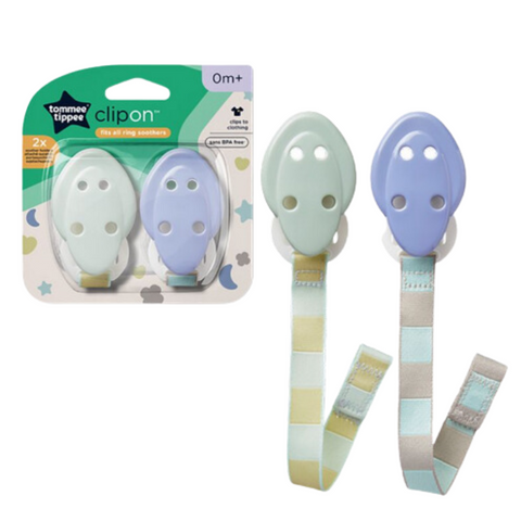 Tommee Tippee Clip On For Soothers Neutral